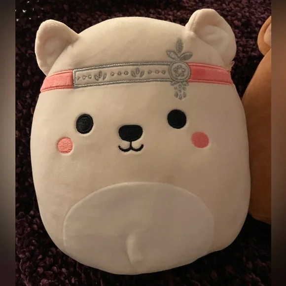 HTF Select Series Brooke and Omar Fancy Bear Friends 8' Squishmallow Set NWT - Picture 2 of 8